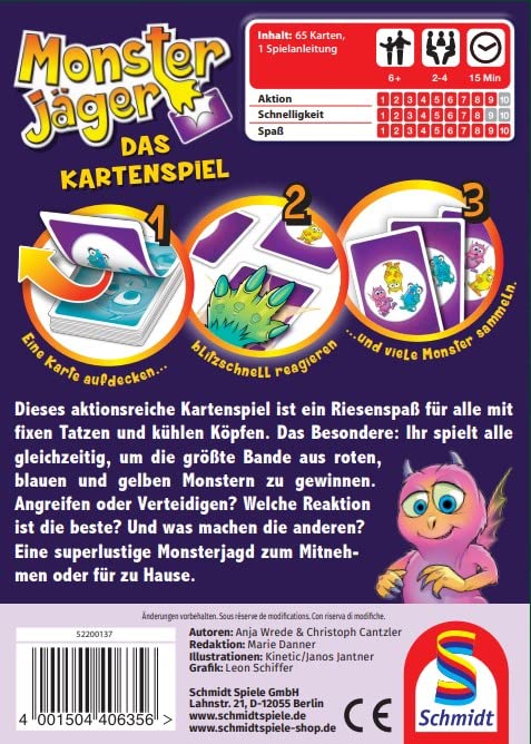 schmidt-spiele-monsterj-ger-kartenspiel-65-karten-ab-6-jahren image 5
