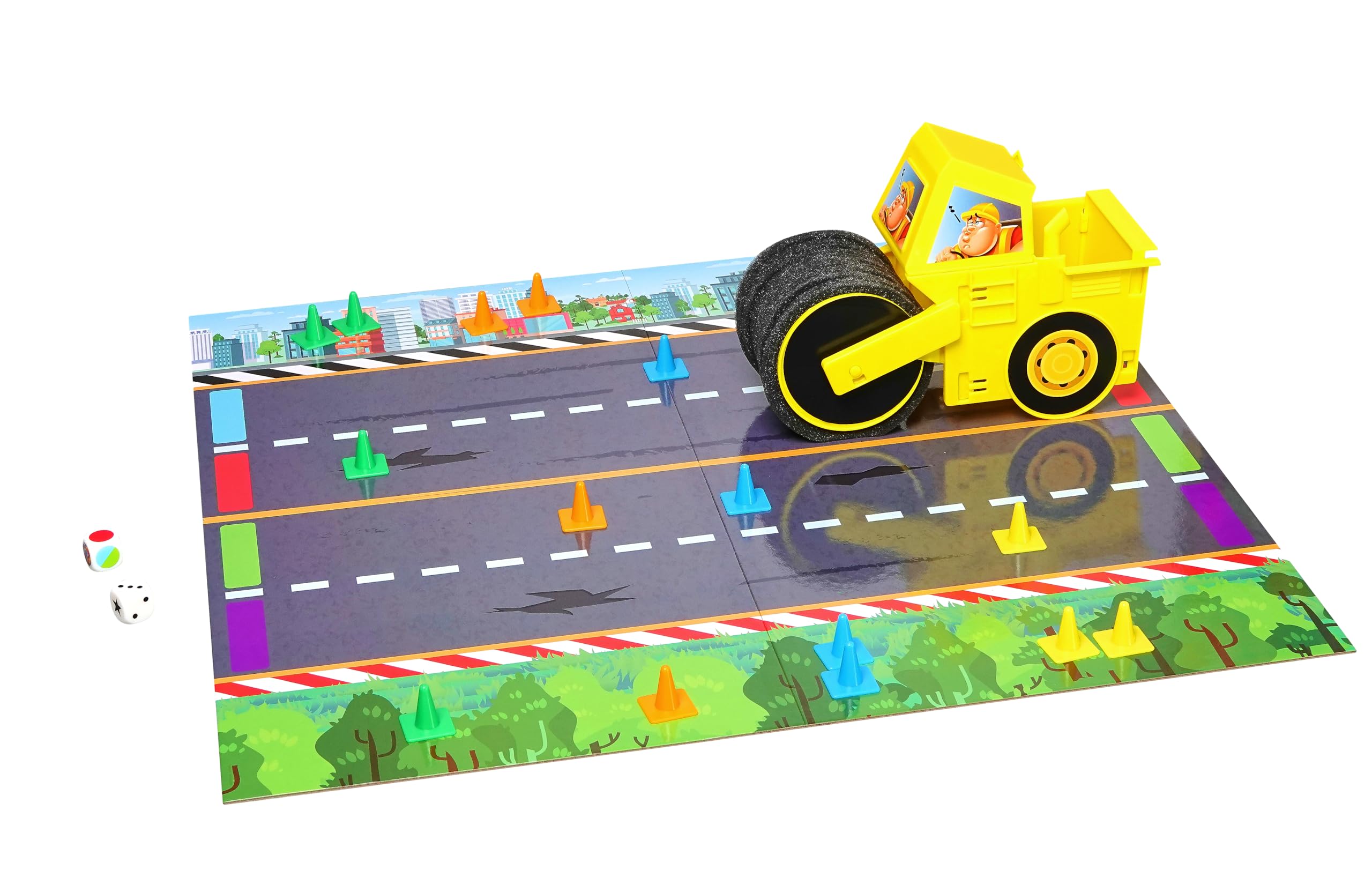 piatnik-dkt-726293-ronny-roller-verkehrsh-tchen-brettspiel image 2