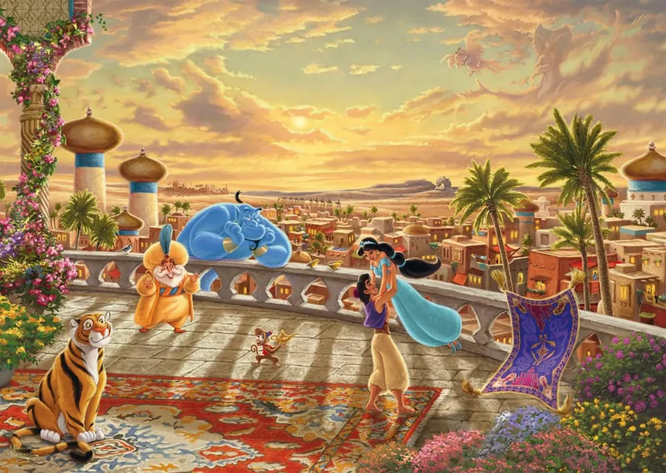 schmidt-thomas-kinkade-disney-jasmine-puzzle-1000-teile-ab-12-j image 1