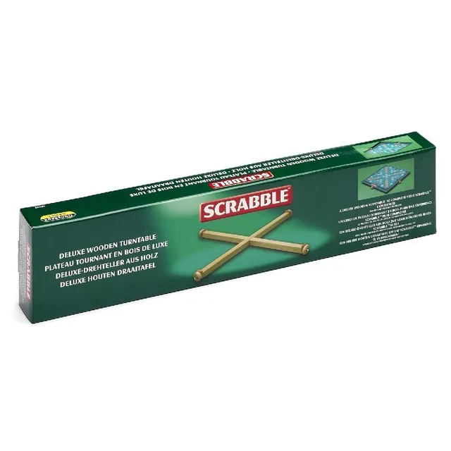 Piatnik Tick Tack Bumm Scrabble Drehtisch Holz 110883