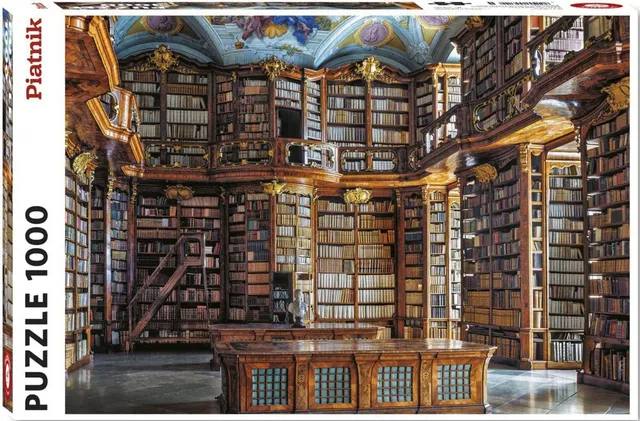 piatnik-rummikub-bibliothek-stift-st-florian-puzzle-1000-teile image 1