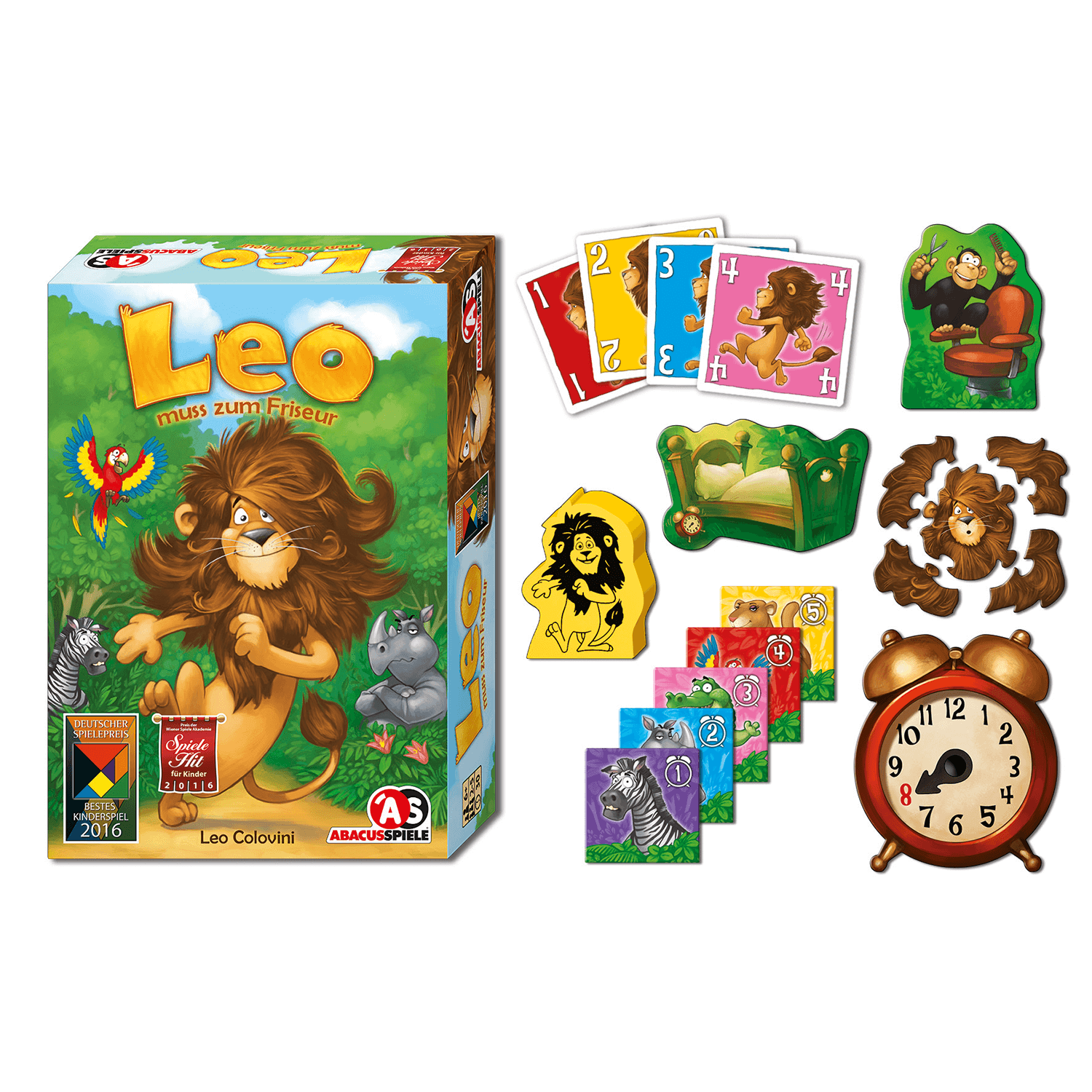 abacusspiele-leo-muss-zum-friseur-kinderspiel-memo-ab-5-jahren image 3