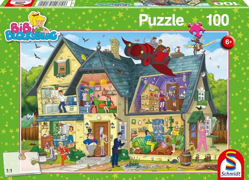 schmidt-bibi-blocksberg-56151-kinderpuzzle-100-teile-blocksbergs image 8