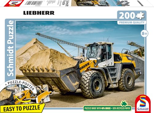 schmidt-liebherr-radlader-l580-kinderpuzzle-200-teile-ab-8-j image 4