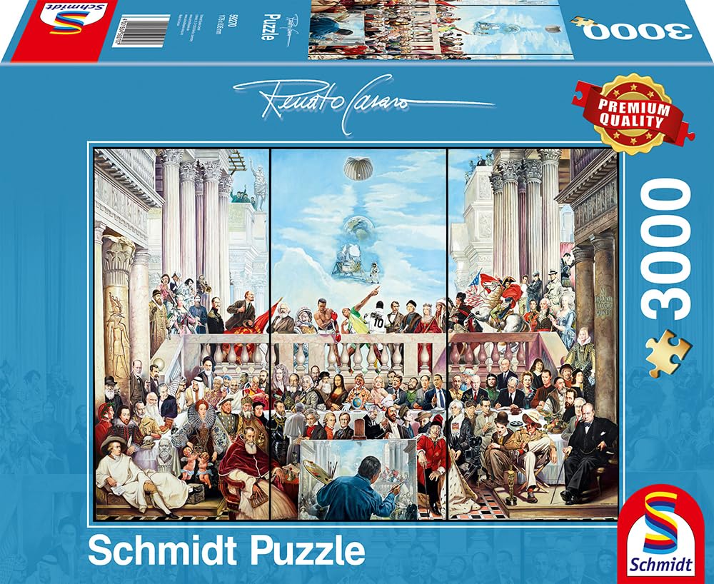 schmidt-my-artnoble-renato-casaro-so-vergeht-puzzle-3000-teile image 4