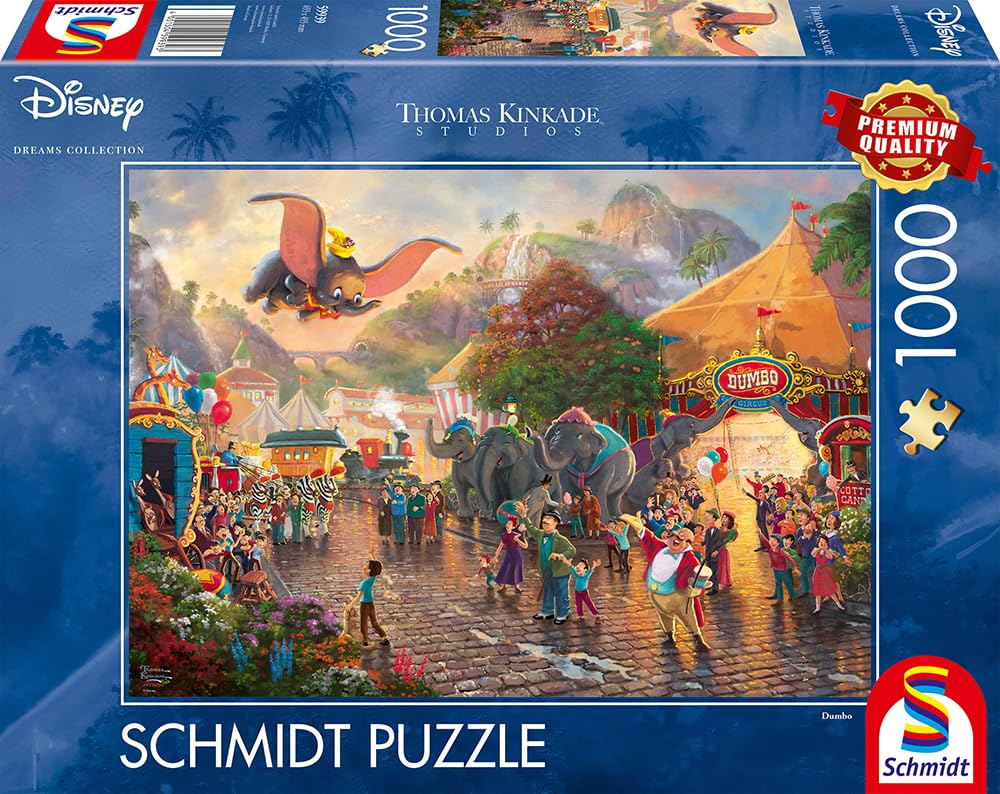 schmidt-thomas-kinkade-disney-dumbo-puzzle-1000-teile image 4