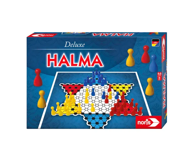 noris-deluxe-halma-606101266-brettspiel-holzp-ppel-klassiker image 1