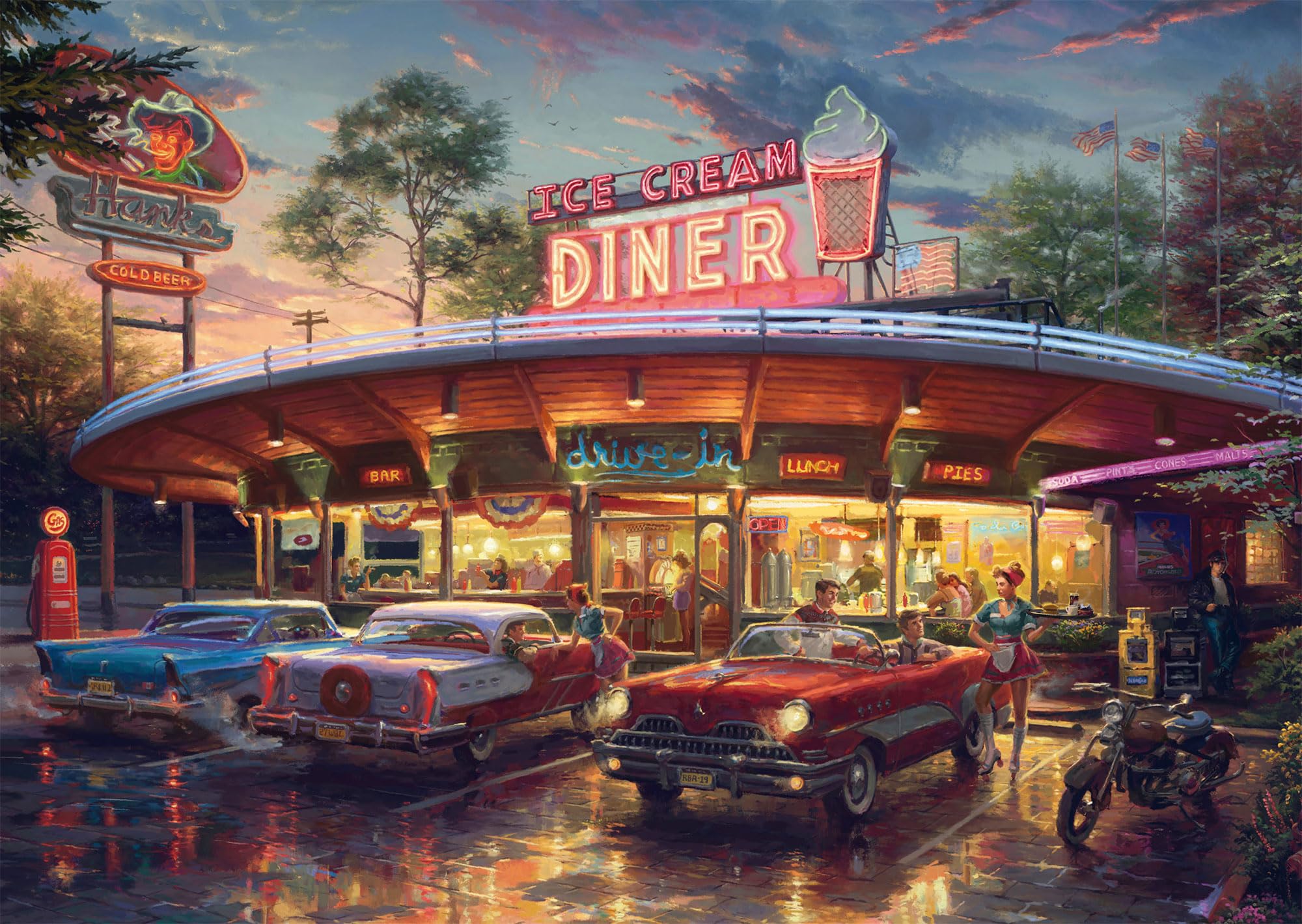 schmidt-spiele-58637-american-diner-puzzle-1000-teile-ab-12-jahren image 1