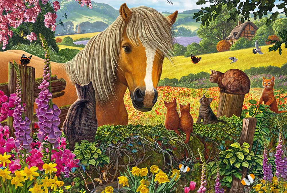schmidt-spiele-56526-pferdekoppel-kinderpuzzle-150-teile-ab-7j image 1