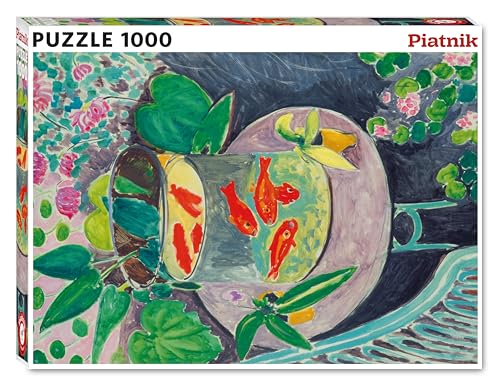 piatnik-573040-matisse-die-goldfische-puzzle-1000-teile-68x48 image 2