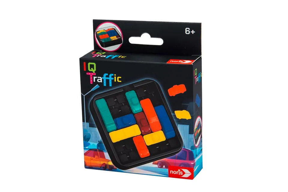 noris-iq-traffic-logikspiel-stauspiel-160-aufgaben-ab-6-jahre image 1