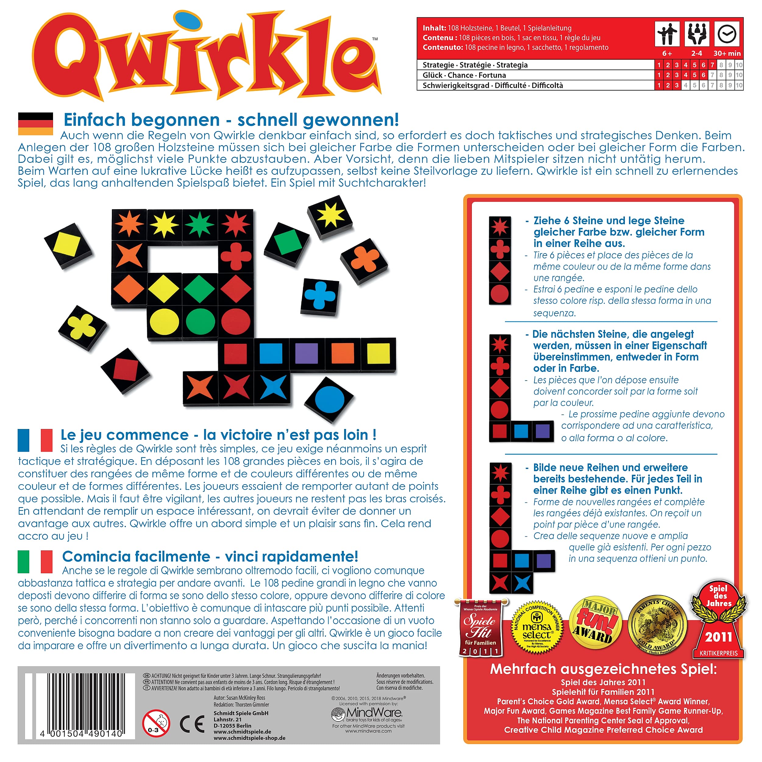 schmidt-spiele-qwirkle-49014-familienspiel-spiel-des-jahres image 2