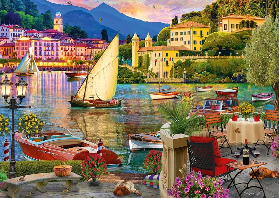 schmidt-thomas-kinkade-italienisches-fresko-puzzle-500-teile image 1