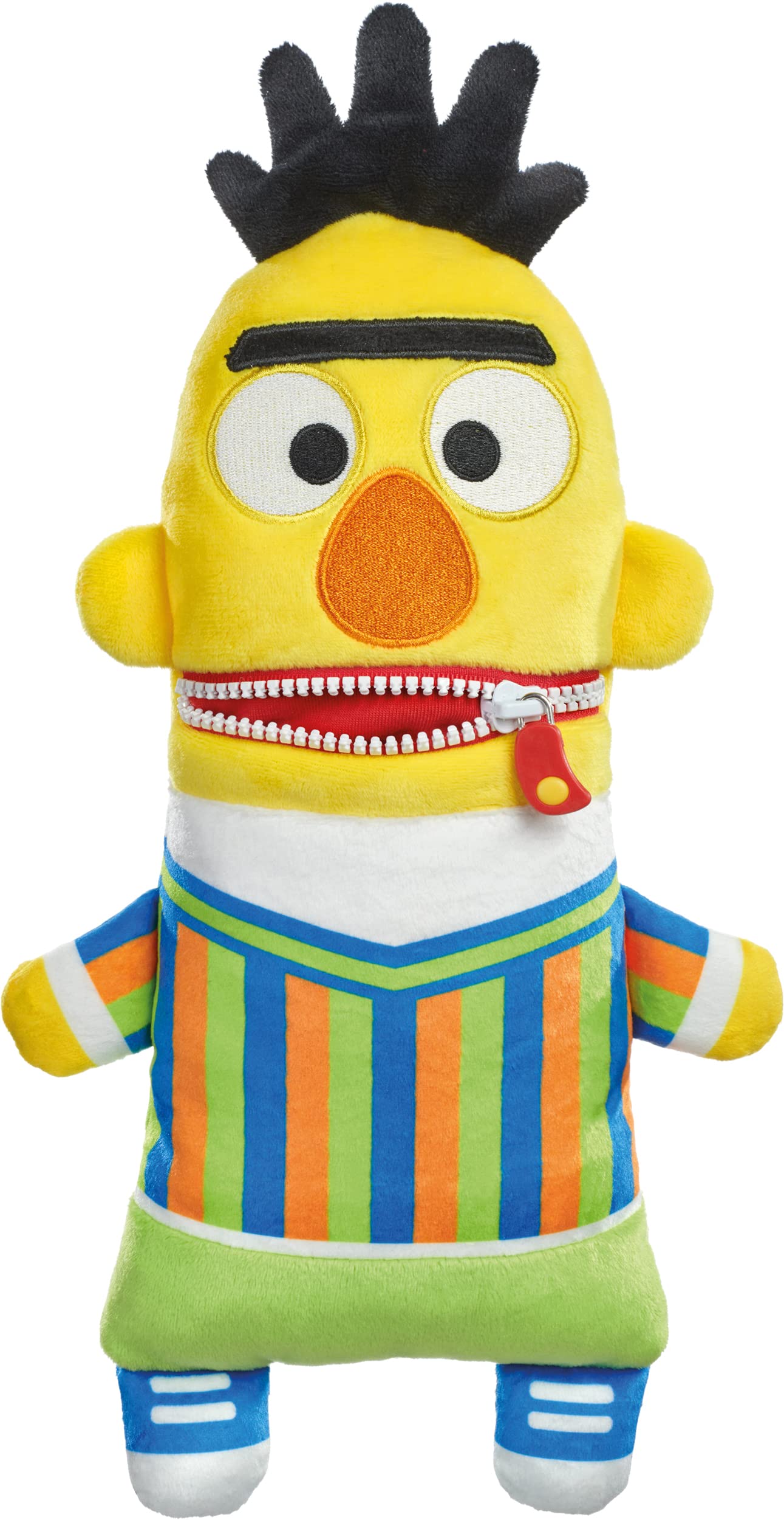 schmidt-sorgenfresser-bert-sesamstrasse-pl-schfigur-34-cm-gr-n image 1