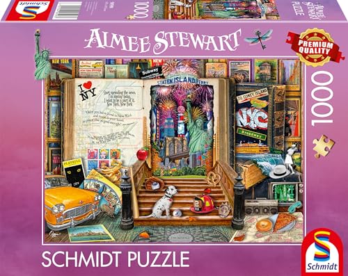 schmidt-spiele-thomas-kinkade-erinnerungen-new-york-puzzle-1000-teile image 7