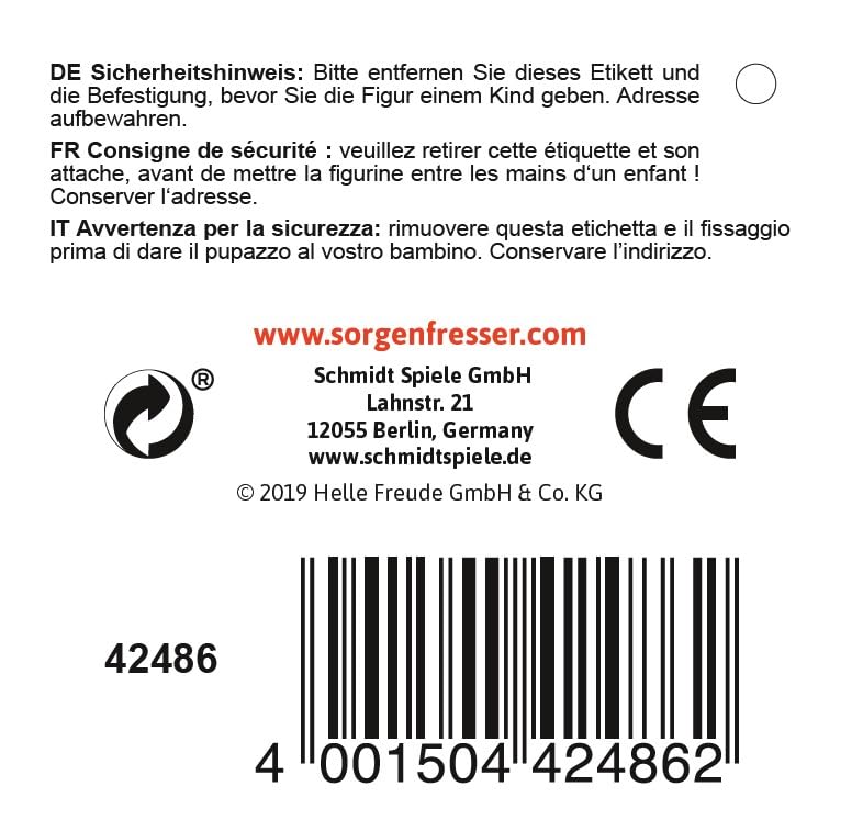 schmidt-sorgenfresser-dante-pl-schfigur-21-cm-bunt image 5