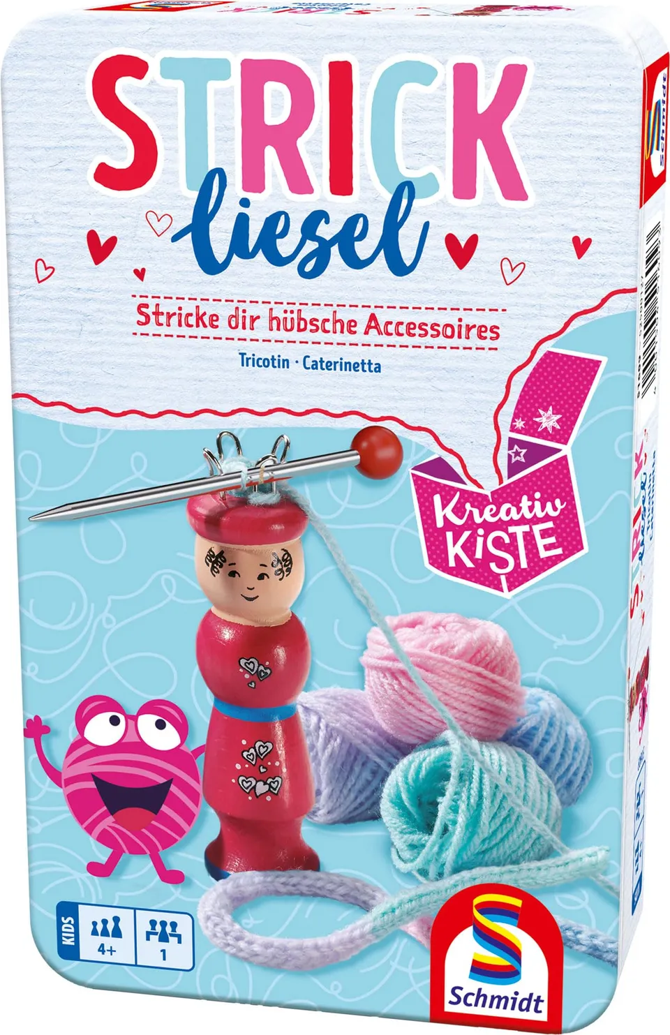 schmidt-spiele-classic-line-strickliesel-bring-mich-mit-reisespiel-dose image 1