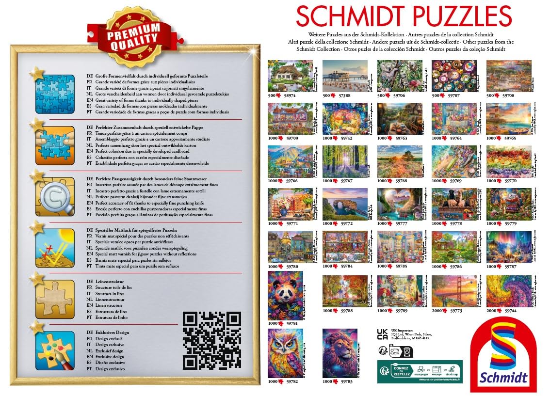 schmidt-my-artnoble-renato-casaro-so-vergeht-puzzle-3000-teile image 3