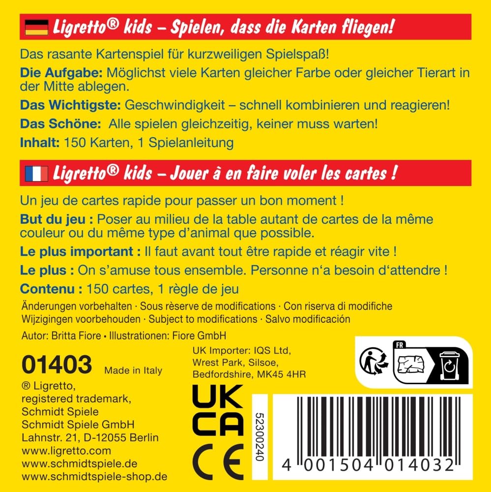 schmidt-spiele-ligretto-kids-kartenspiel-tiermotive-2-5-spieler-ab-5 image 2