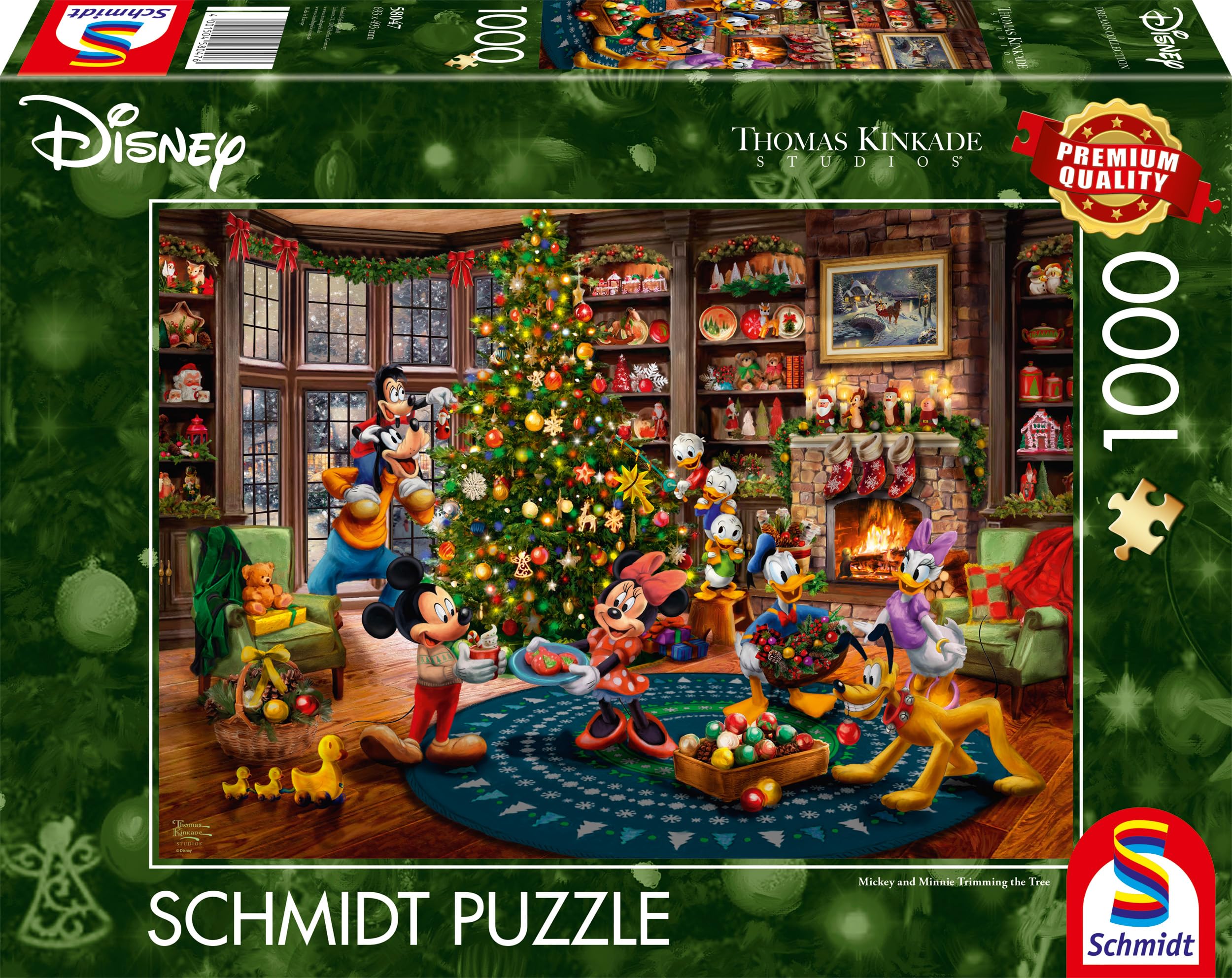 schmidt-thomas-kinkade-mickey-minnie-puzzle-1000-teile image 4