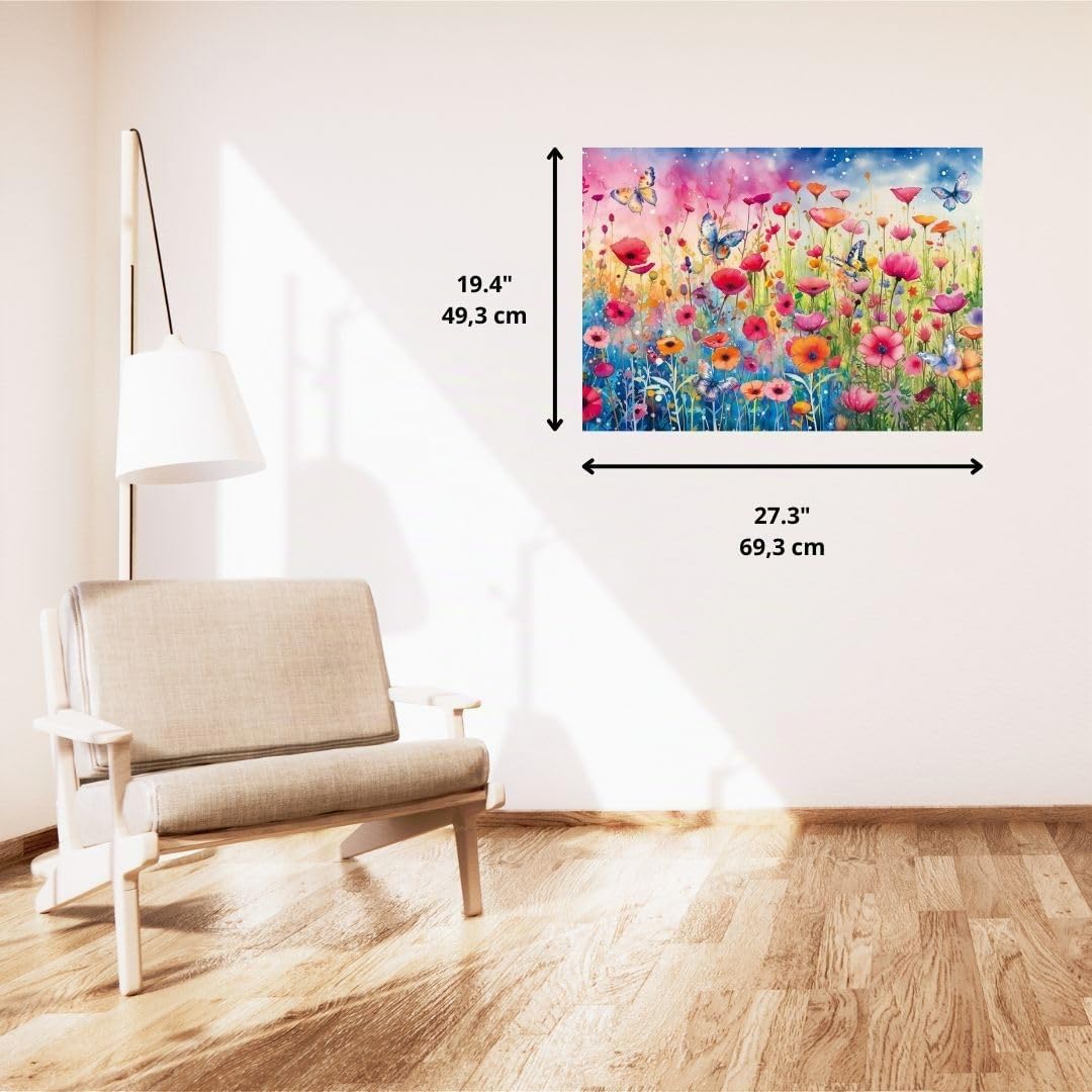 schmidt-spiele-thomas-kinkade-mohnblumenwiese-puzzle-1000-teile image 5
