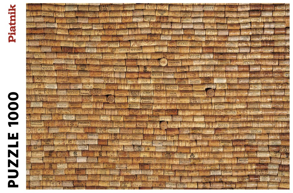 piatnik-weinkorken-5436-puzzle-1000-teile-braun-67-5-cm image 2