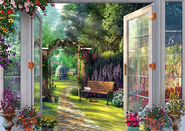 schmidt-spiele-my-artnoble-verwunschener-garten-59592-puzzle-1000t image 1