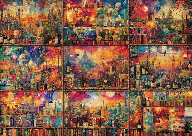 schmidt-thomas-kinkade-auf-reisen-puzzle-2000-teile image 1