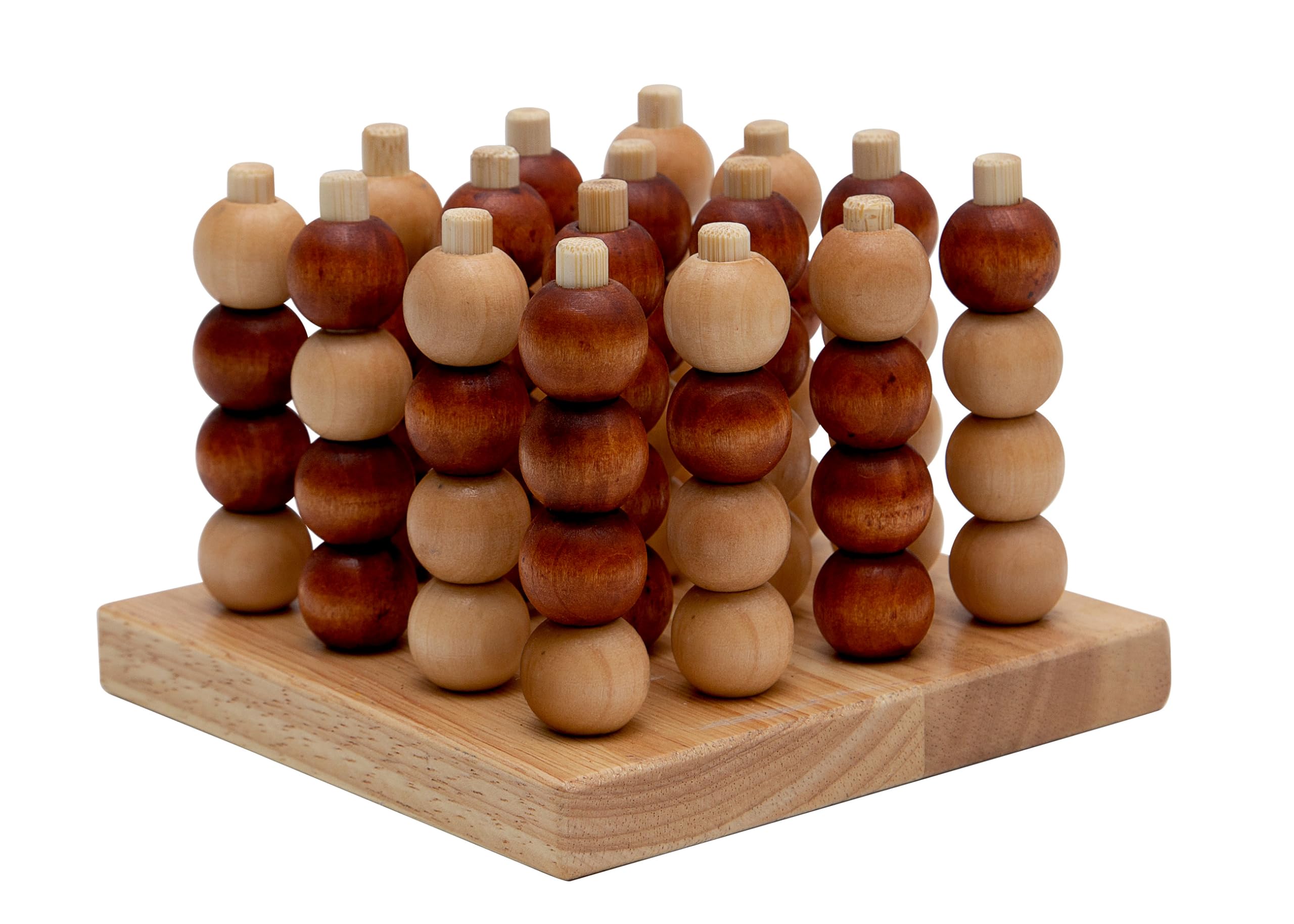 noris-deluxe-4er-reihe-3d-holz-strategiespiel-ab-6-jahren image 3