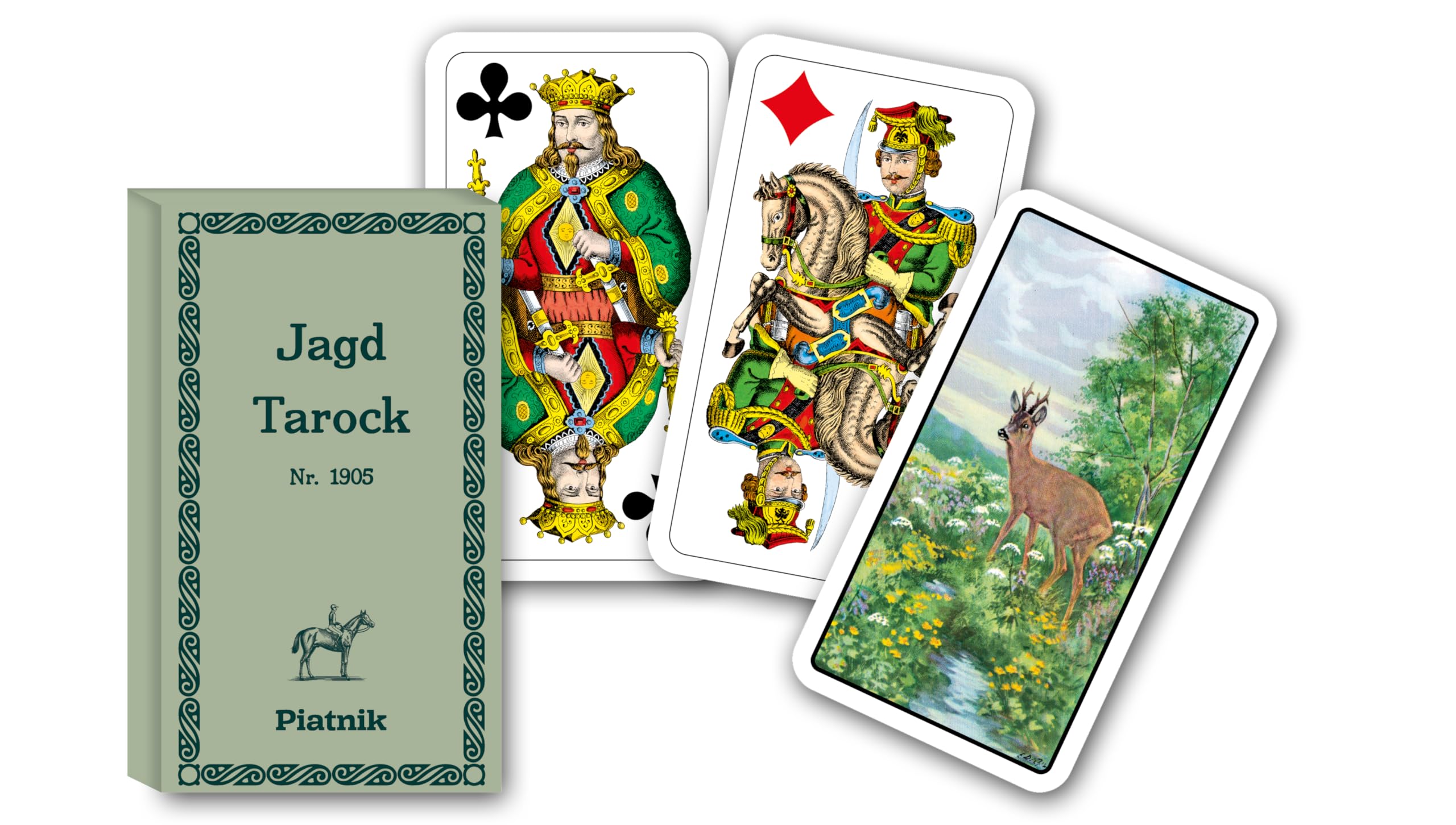piatnik-megatrumpf-1905-jagdtarock-kartenspiel-tarock-sammler image 1