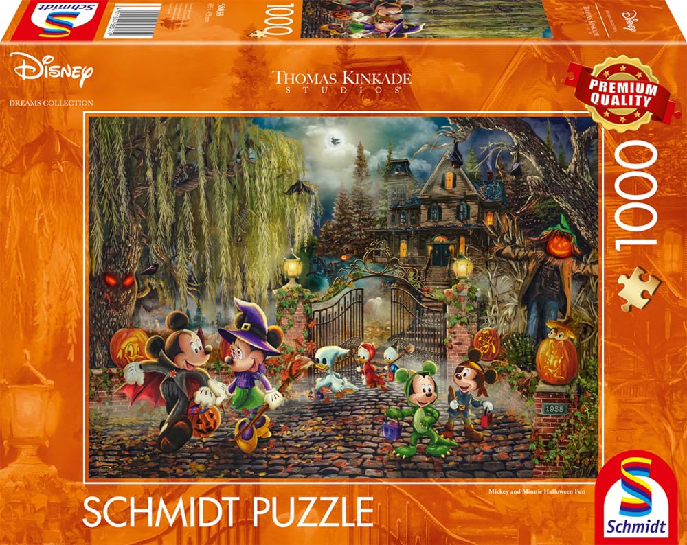 schmidt-thomas-kinkade-disney-mickey-minnie-puzzle-1000-teile image 4