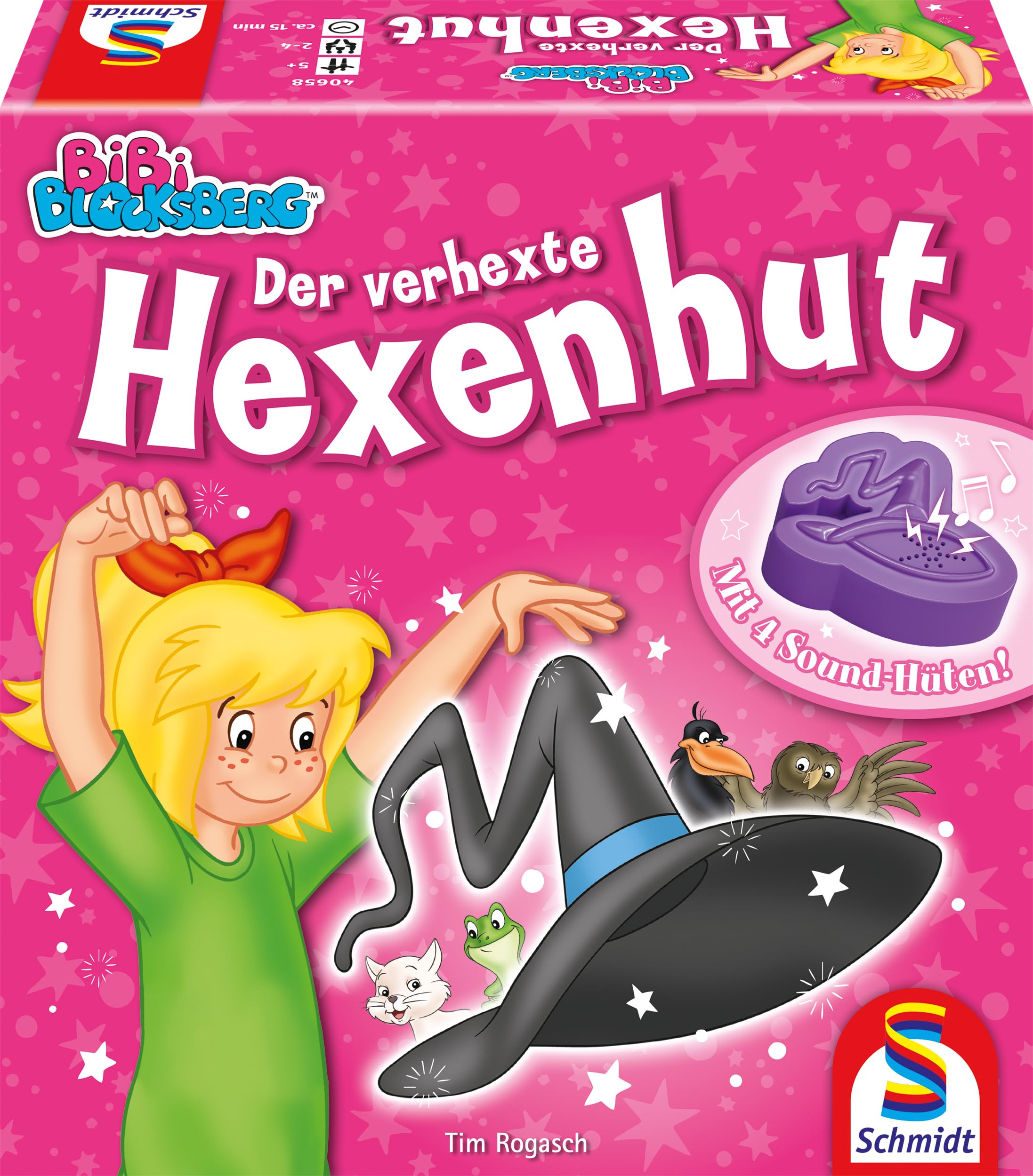 schmidt-classic-line-bibi-blocksberg-verhexte-hexenhut-memo-spiel image 1