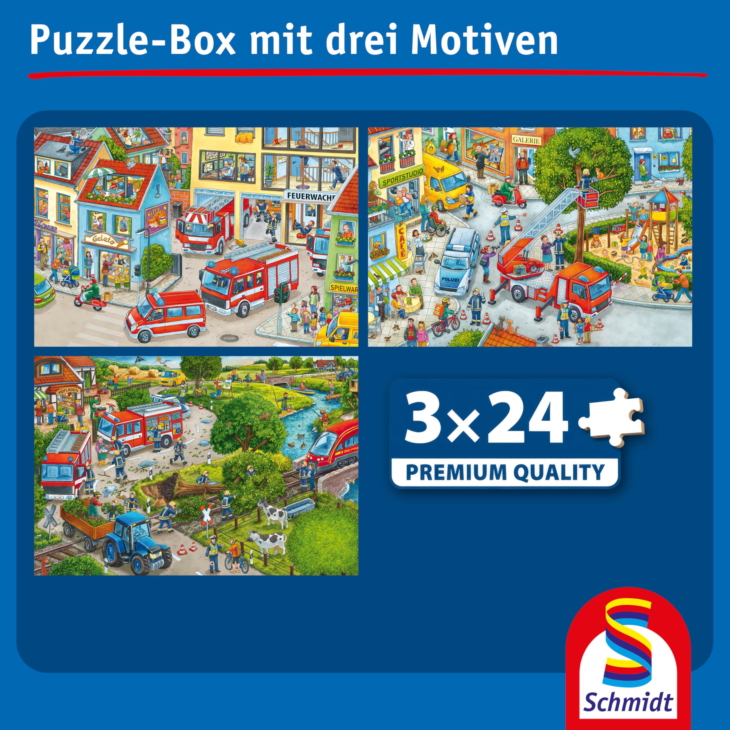 schmidt-56580-feuerwehr-kinderpuzzle-3x24-teile-ab-4-jahren image 8