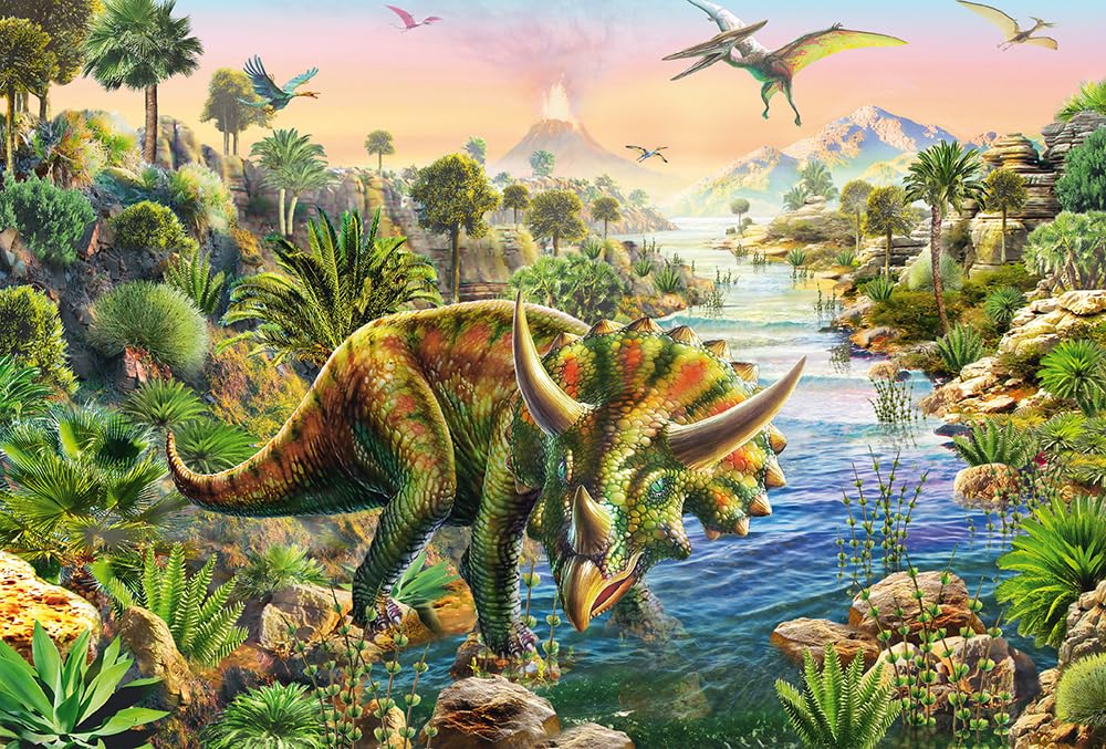 schmidt-spiele-abenteuer-dinosaurier-56202-puzzle-3x48 image 6