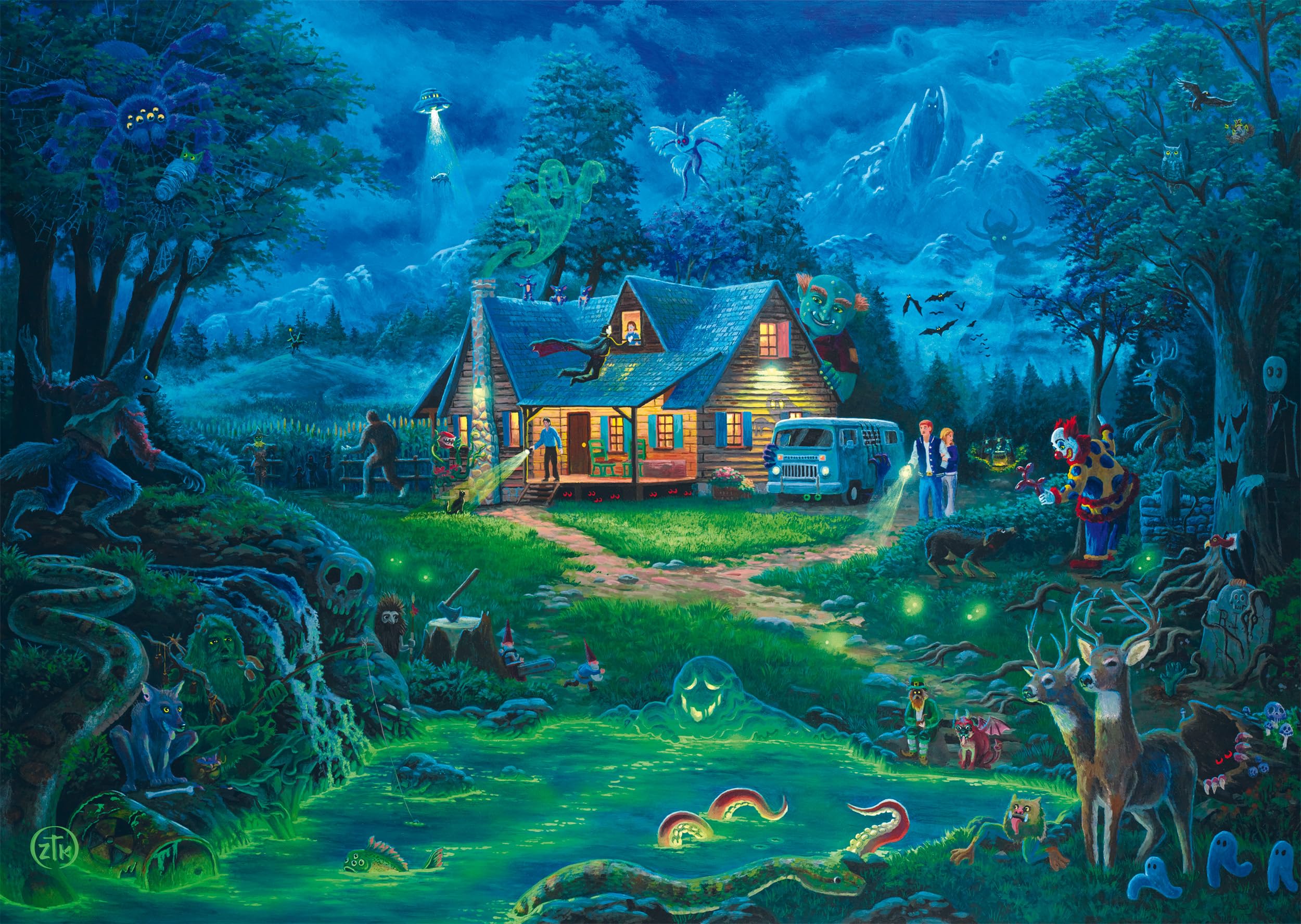 schmidt-spiele-thomas-kinkade-garten-eden-1000-teile-puzzle-matt image 6