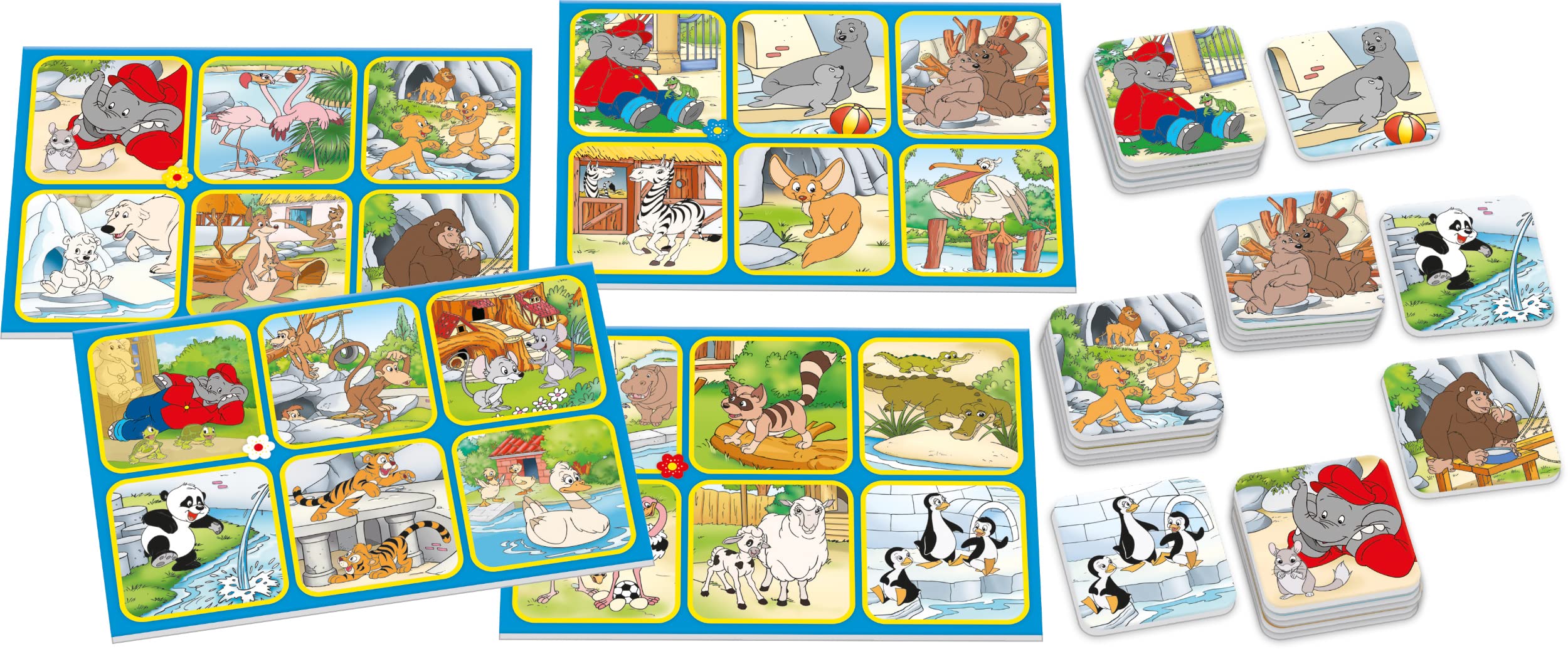 schmidt-classic-line-benjamin-bl-mchen-zoo-lotto-reisespiel image 2