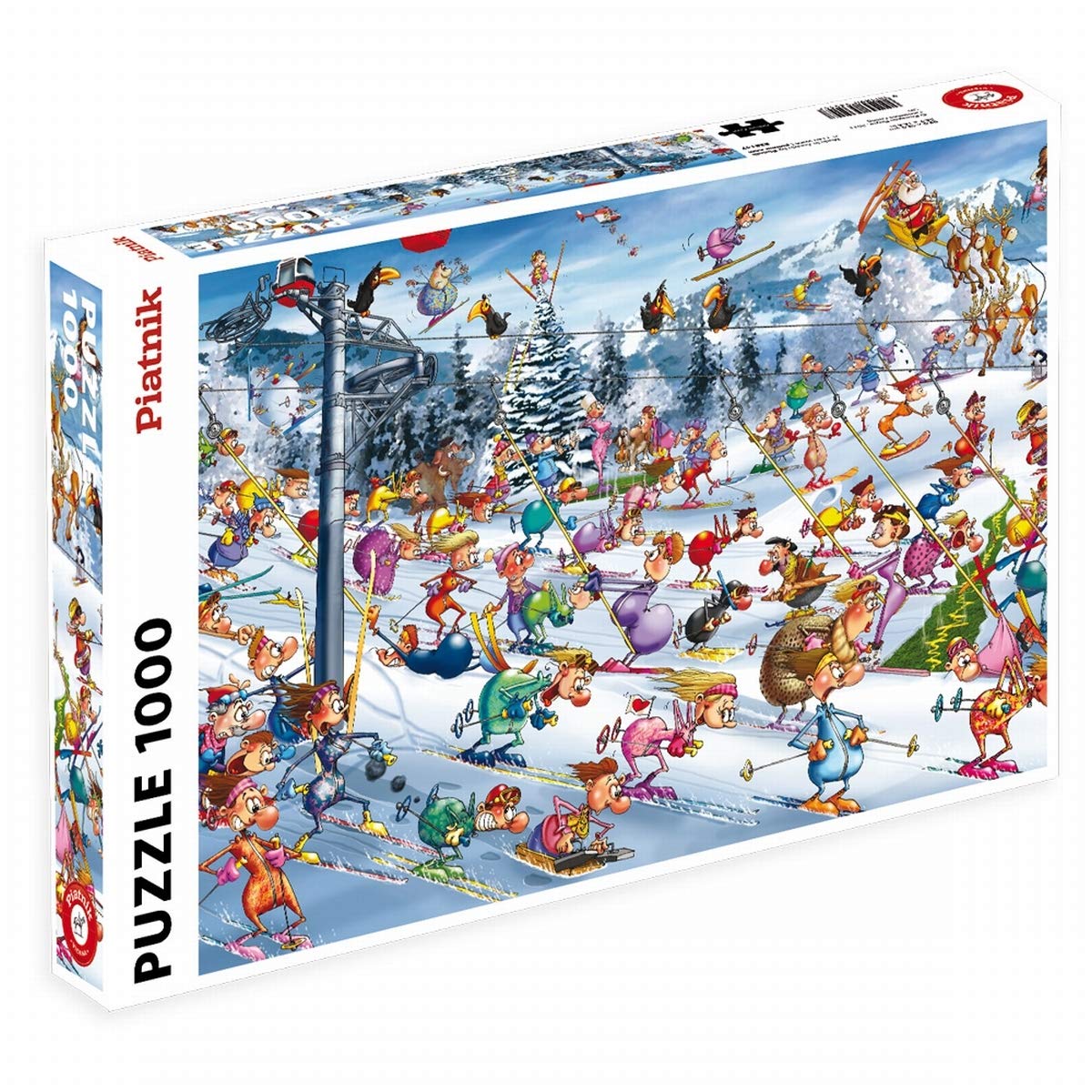 piatnik-5351-christmas-ski-1000-teile-puzzle-francois-ruyer image 1