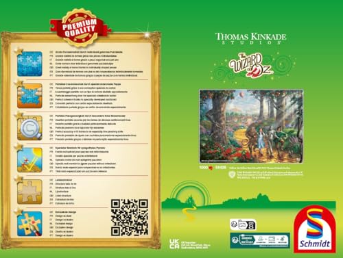 schmidt-58426-thomas-kinkade-wizard-of-oz-1000-teile-puzzle image 8