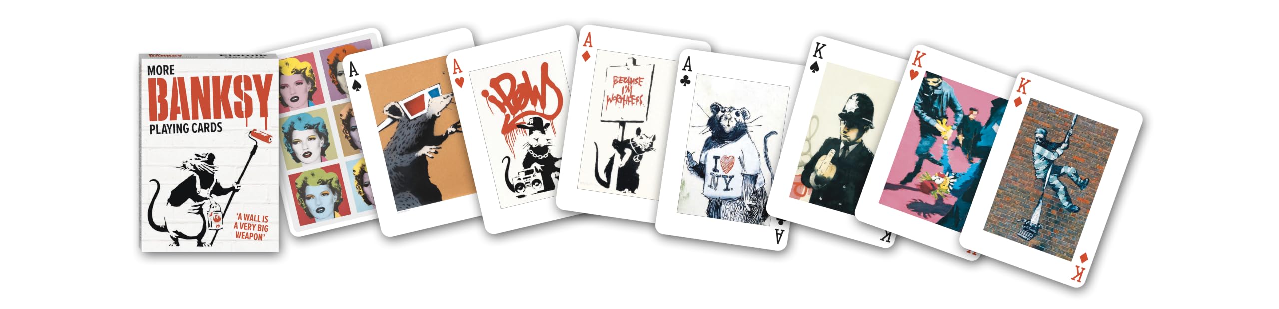 piatnik-more-banksy-1716-kartenspiel-55-karten-street-art image 2