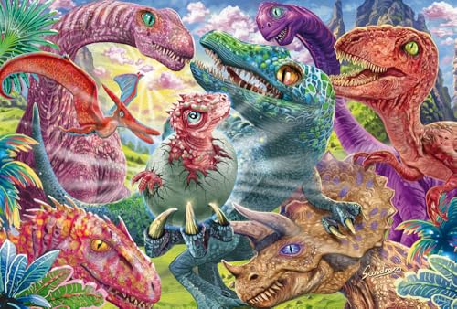 schmidt-kleine-dinos-gro-e-abenteuer-puzzle-100-teile image 7