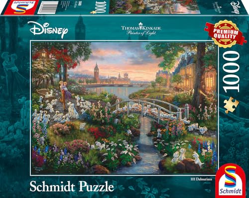 schmidt-spiele-thomas-kinkade-disney-101-dalmatiner-puzzle-1000-teile image 8