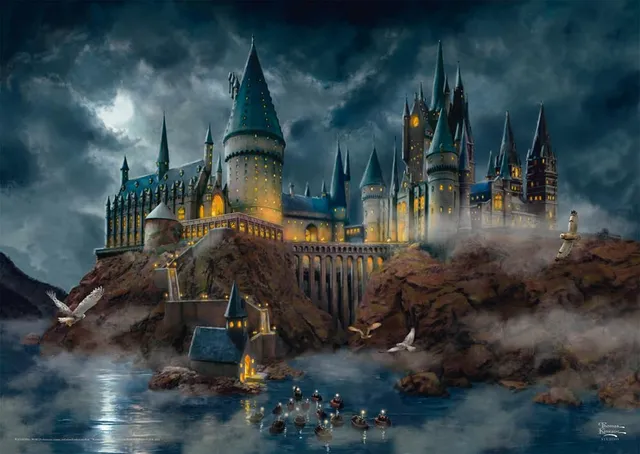 schmidt-thomas-kinkade-harry-potter-puzzle-1000-teile image 1