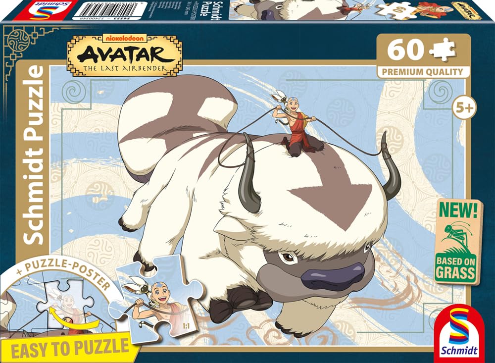 schmidt-spiele-56553-avatar-appa-und-aang-puzzle-60-teile-ab-5-jahre image 4