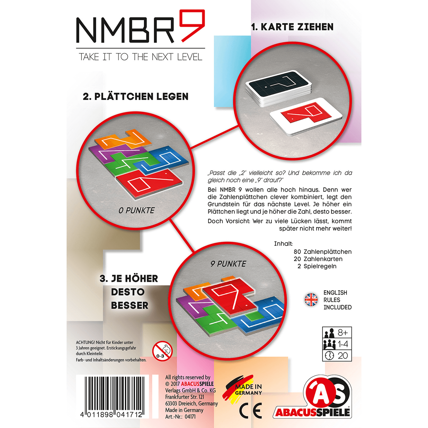 abacusspiele-nmbr-9-legespiel-zahlen-puzzle-familienspiel image 2