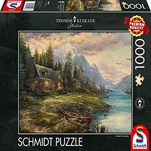 schmidt-spiele-thomas-kinkade-ausflug-am-vatertag-puzzle-1000-teile image 4