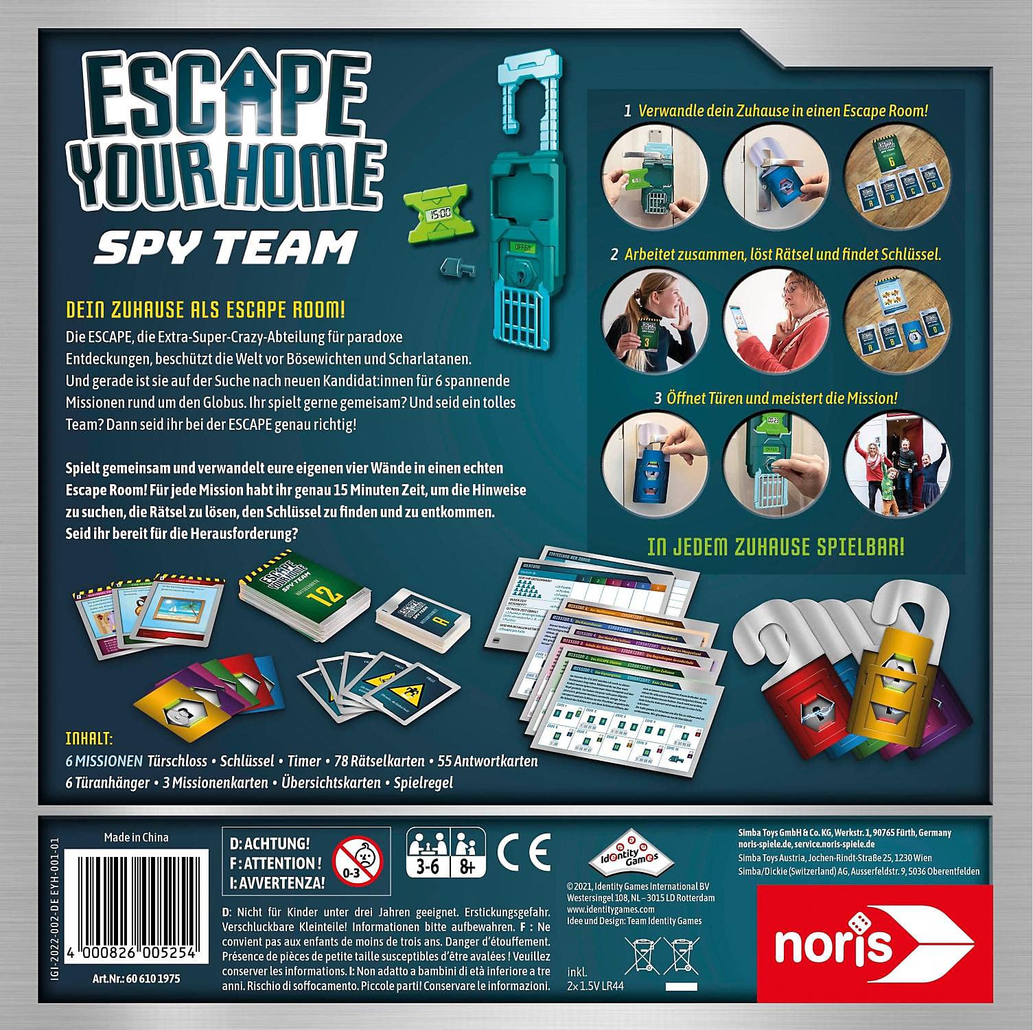 noris-escape-room-escape-your-home-spiel-3-6-spieler-timer image 4