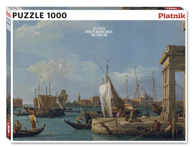 piatnik-574146-canaletto-die-dogana-puzzle-1000-teile-68x48-cm image 1