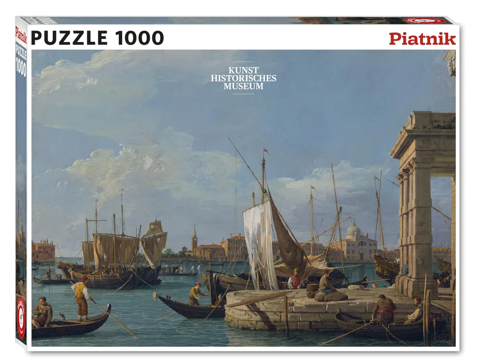 piatnik-574146-canaletto-die-dogana-puzzle-1000-teile-68x48-cm image 1