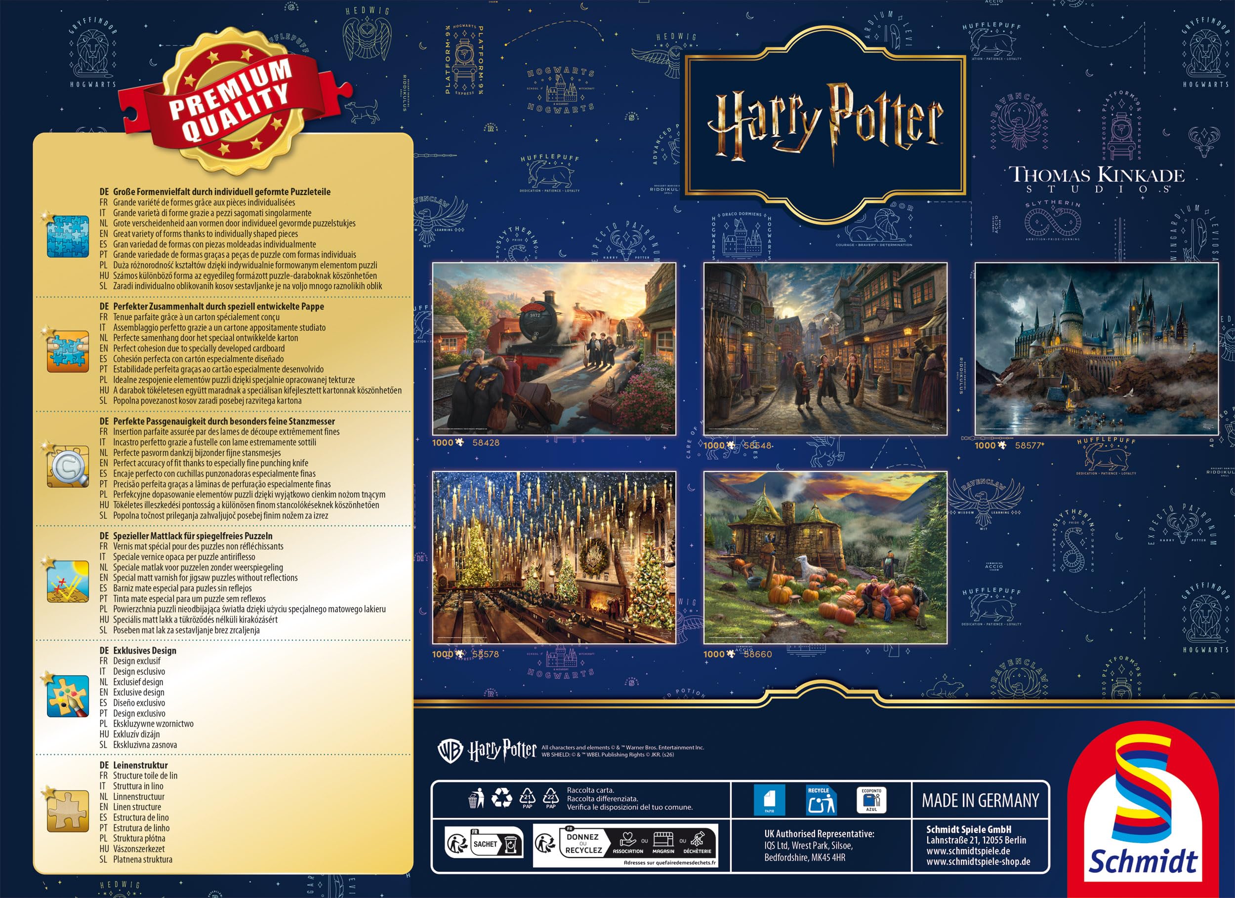 schmidt-thomas-kinkade-harry-potter-puzzle-1000-teile-hagrids-h-tte image 3