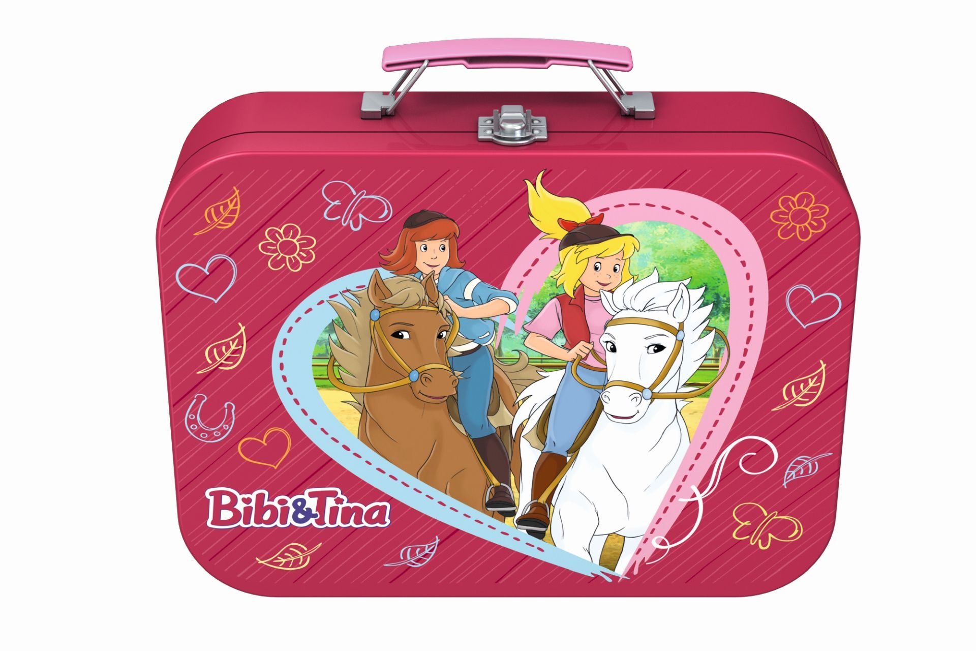 schmidt-bibi-und-tina-56509-kinderpuzzle-metallkoffer-4er image 6
